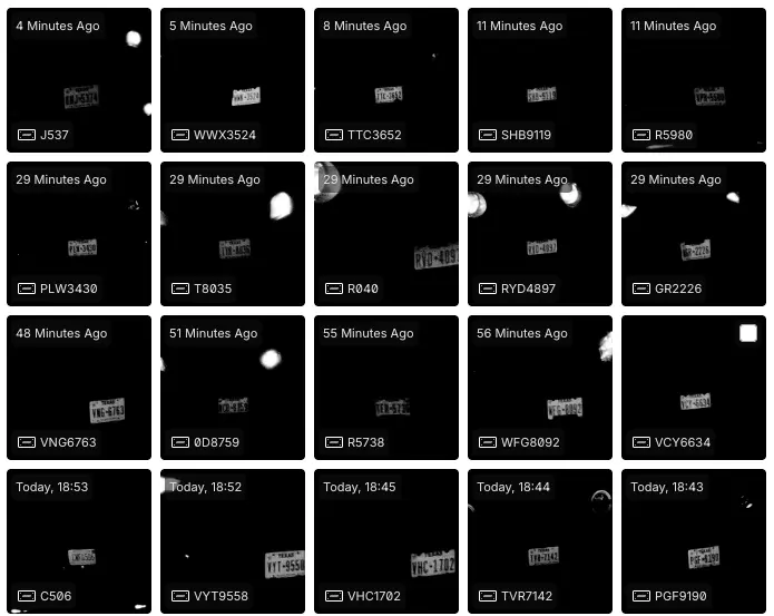 Night Time License Plate Recognition
