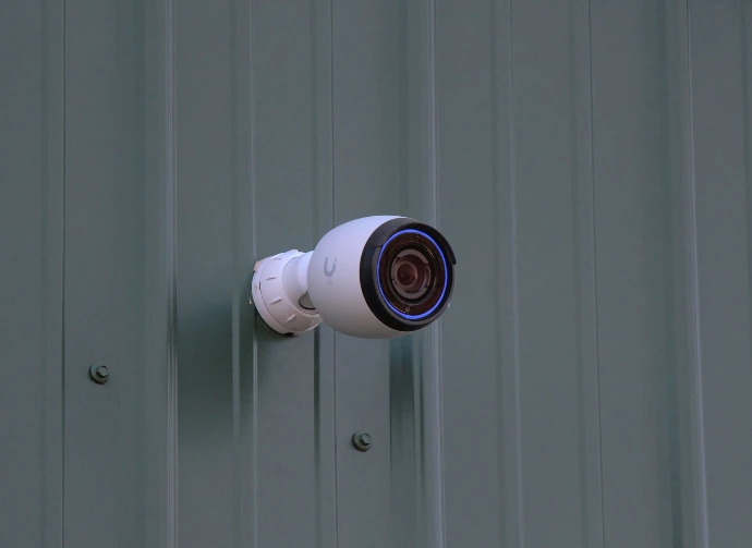 4k Camera on Warehouse